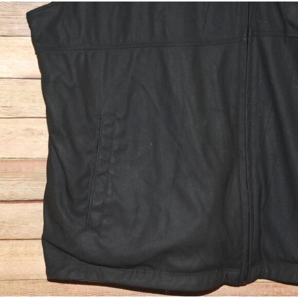 Johnston & Murphy Men's Reversible Vest Jacket Size XXL Black Gray Full Zip - Picture 4 of 13